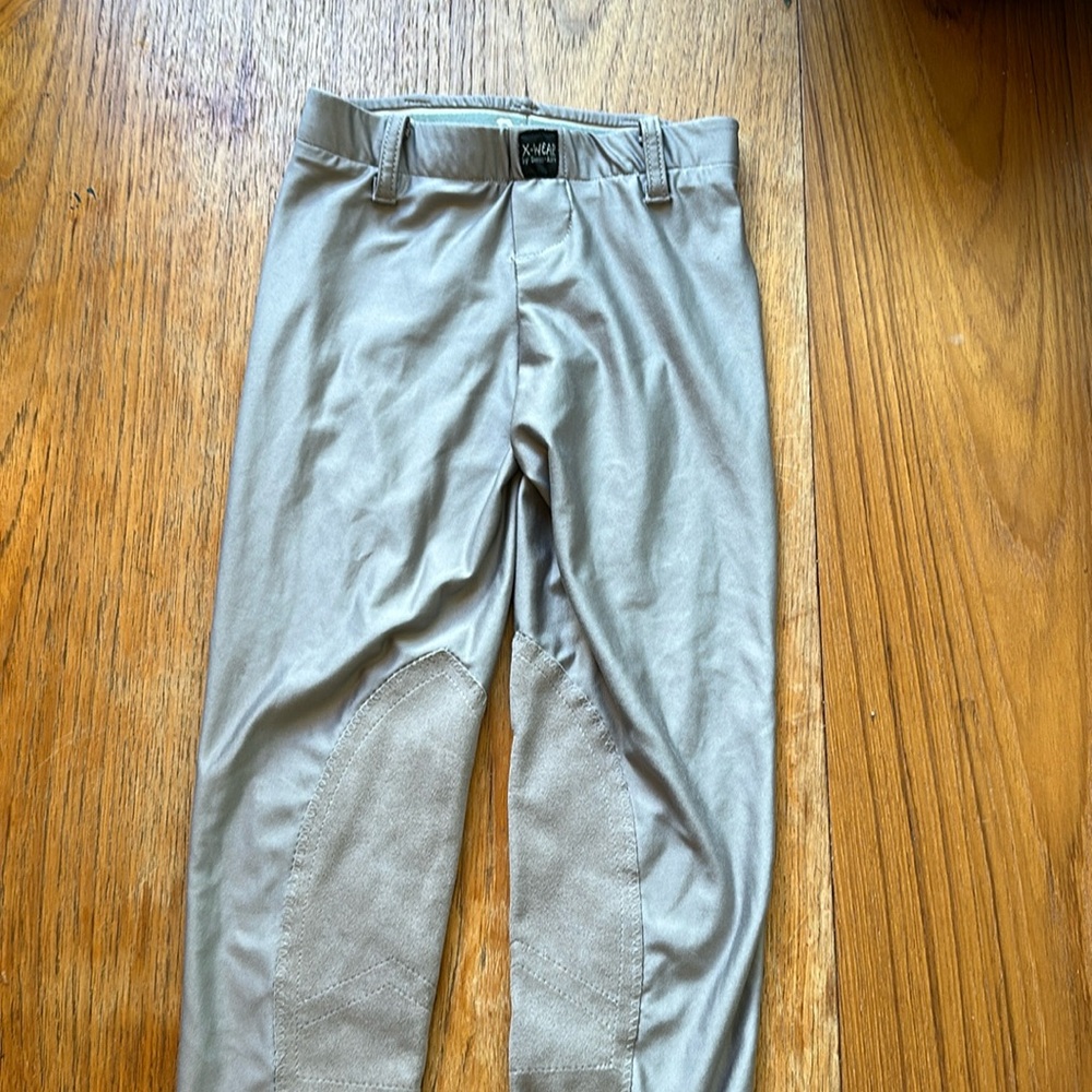 Kids Devon Aire Horseback Riding Leggings, size medium